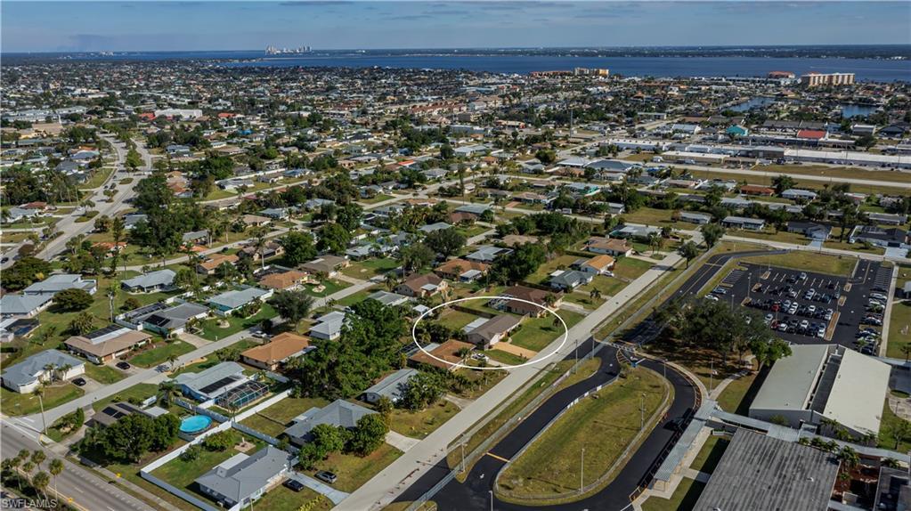 Image 3: Aerial view featuring Cape Elementary School