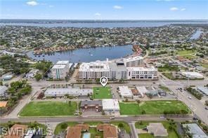 Image 4: Drone / aerial view of a nearby body of water