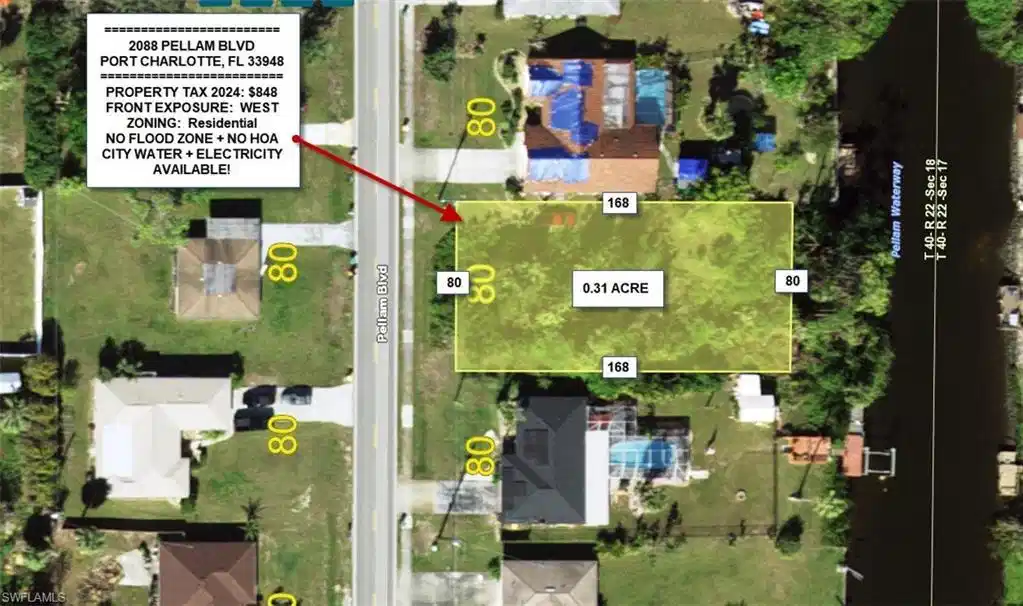 Image 1: Map / location featuring property boundaries highlighted