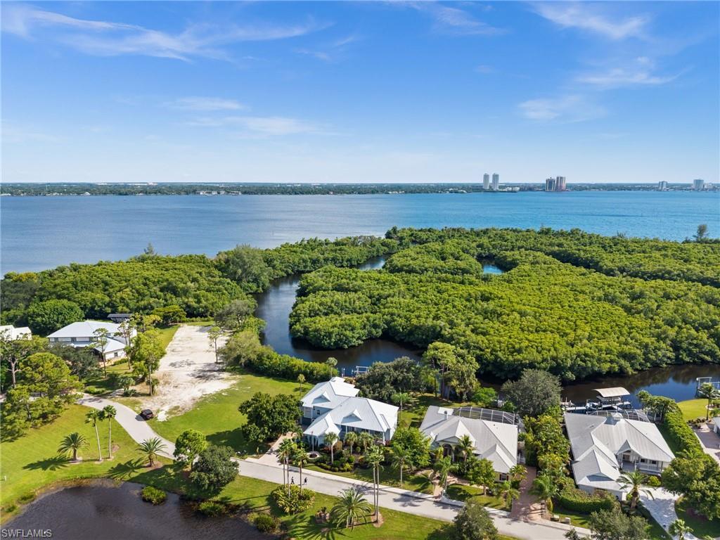 Image 3: Drone / aerial view of a large body of water