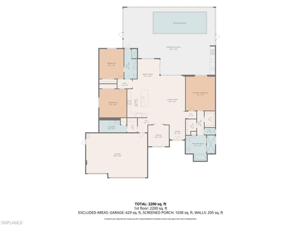 Image 3: Open layout floor plan