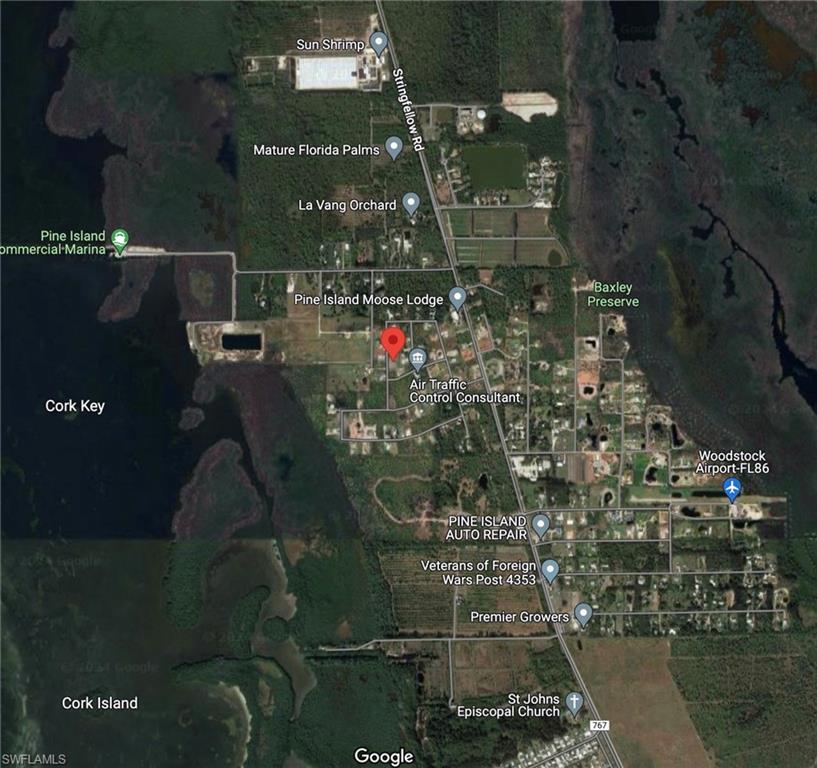Image 2: Aerial map of property and surrounding area
