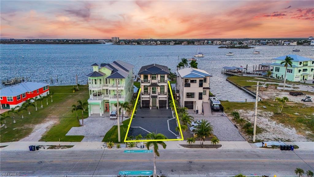 Image 2: Drone / aerial view of a large body of water - Virtually Edited Image