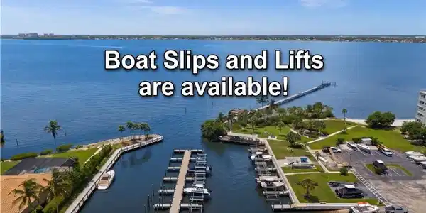 Image 2: Enjoy your private marina access - where you can lease wet or dry slips. Currently also lifts are available for sale.