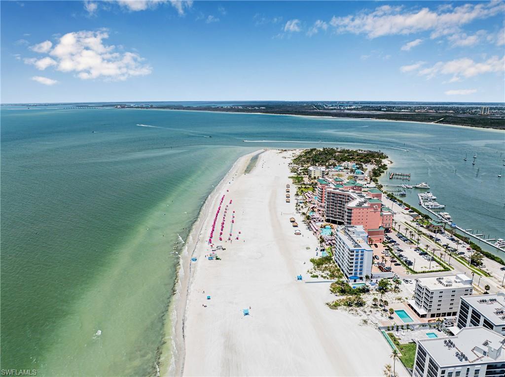 Image 1: Drone / aerial view of unending shoreline