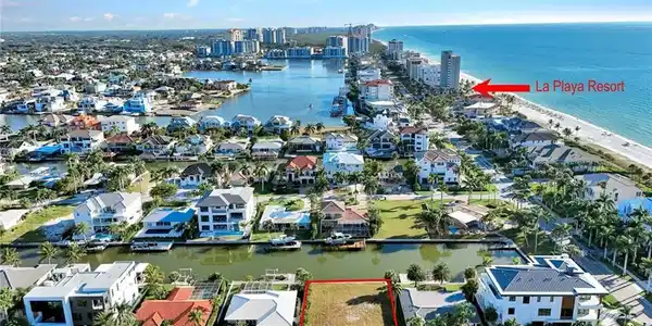Image 2: Bird's eye view of a nearby body of water