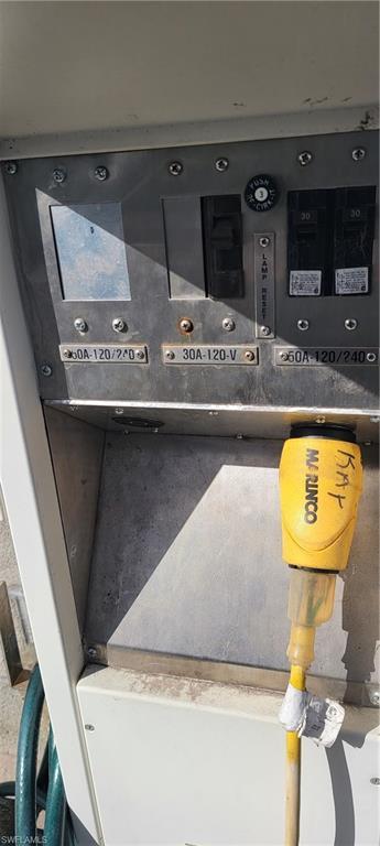 Image 3: Two 30 AMP Plugs with room for a 50 AMP Connection