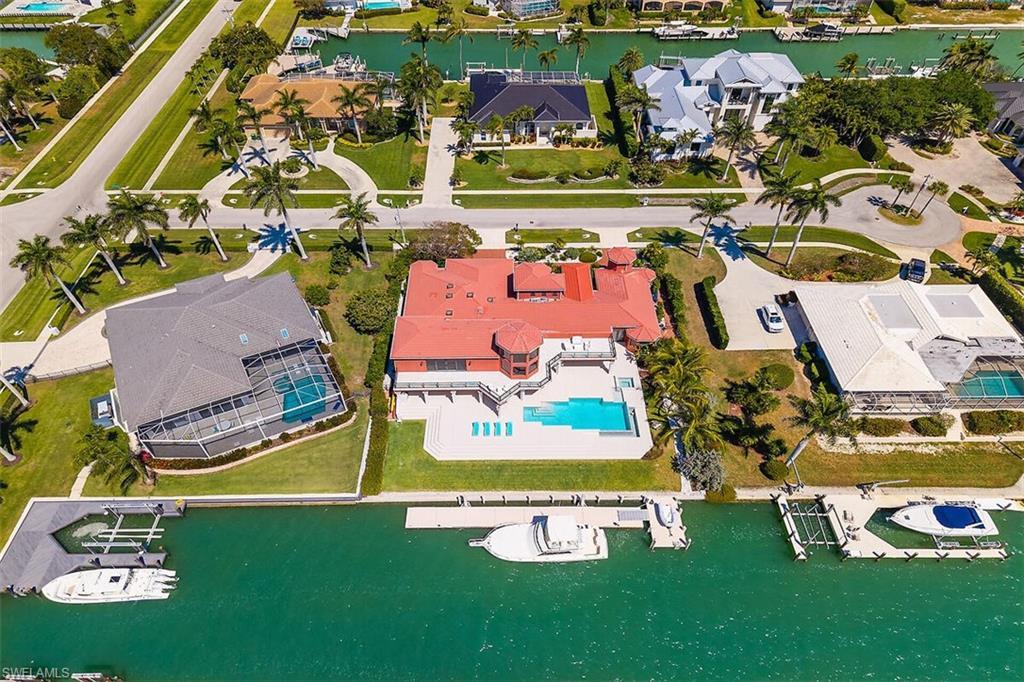 Image 3: Drone / aerial view featuring a water view