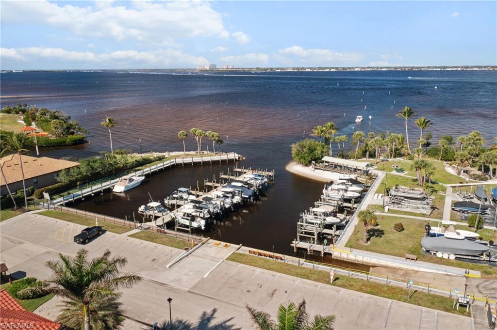 Image 2: View of the Marina and Caloosahatchee River from your front door.