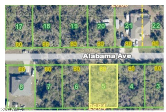 Image 2: Aerial map of property and surrounding area with property boundaries highlighted