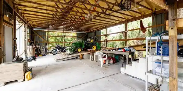 Image 4: Inside of shed also includes 24x10 sides to enclose