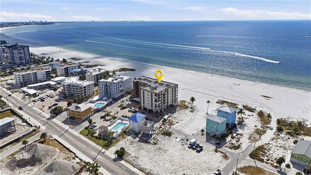 Image 2: Aerial view on Pelican Watch condo - virtually enhanced