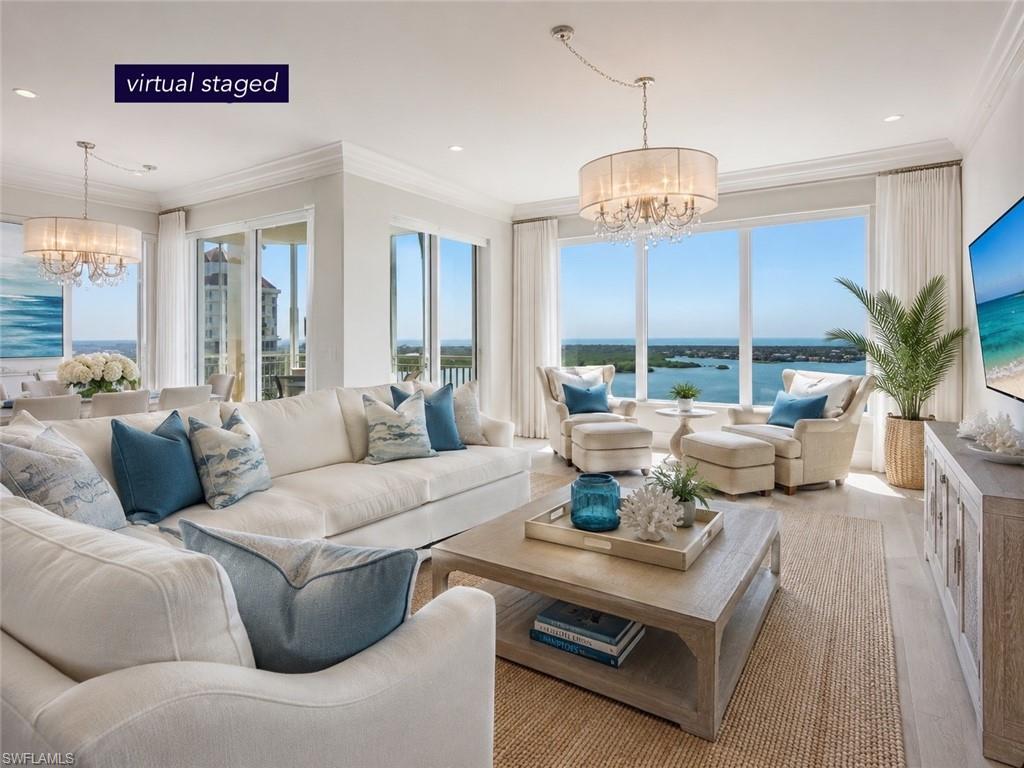 Image 2: this is a virtual staged living room - this furniture are not included in sale. Please see original furniture in the next picture