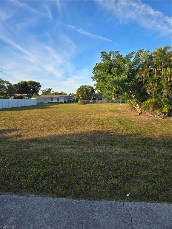 Image 1: View of yard
