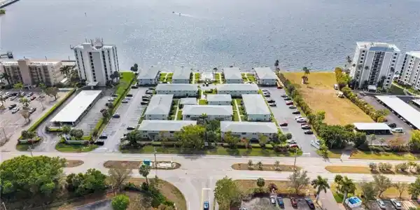 Image 4: Drone / aerial view of a nearby body of water