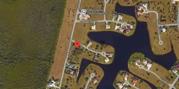 Image 2: Aerial view of property's location