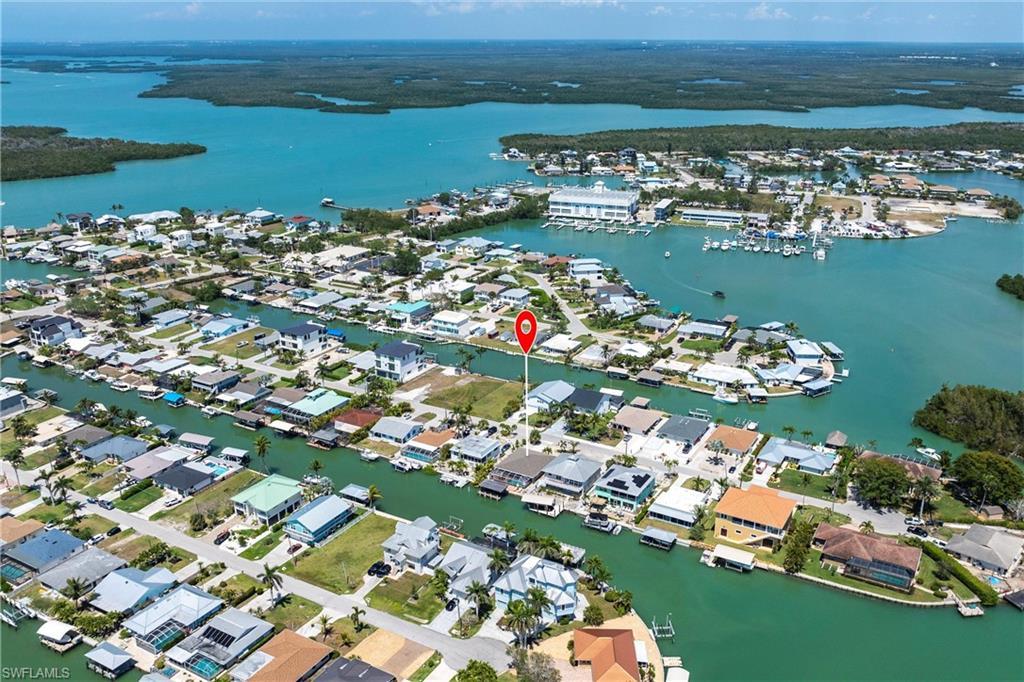 Image 3: Aerial view with a residential view and a water view