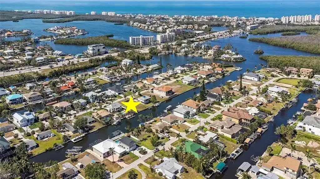 Image 1: View of property location with nearby suburban area