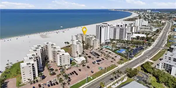 Image 2: The beautiful beaches of Fort Myers Beach. Photo may be digitally enhanced.