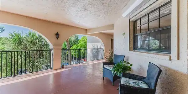 Image 2: View of patio