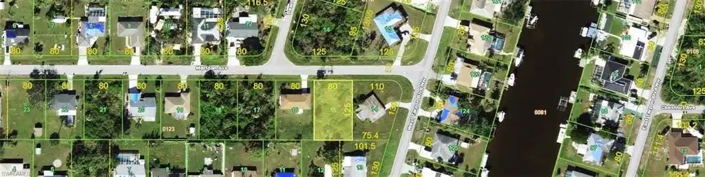 Image 1: Aerial Map. Depicting property boundaries and surrounding structures