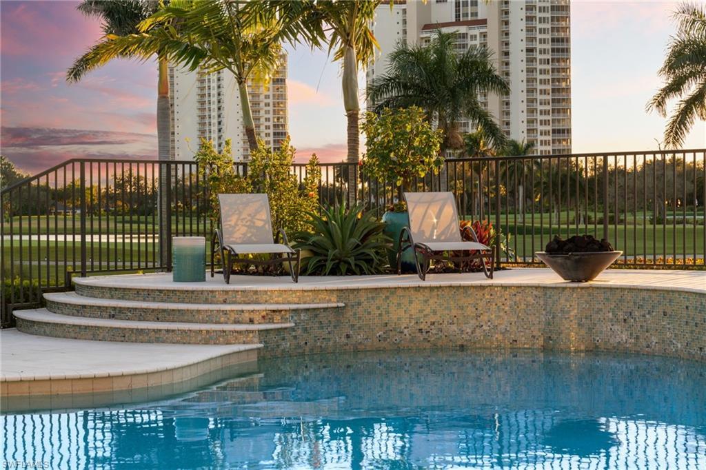 Image 2: View of pool featuring patio surround