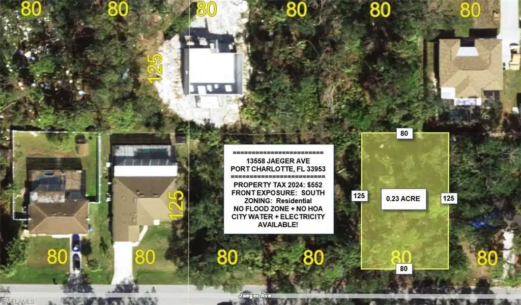 Image 1: Map / location with property boundaries highlighted