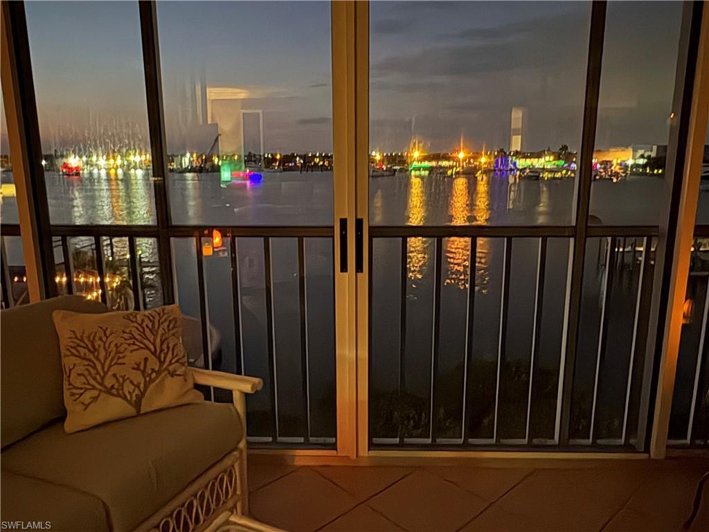 Image 1: Lights across the Bay at night from the lamia