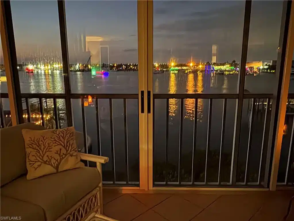Image 1: Lights across the Bay at night from the lamia