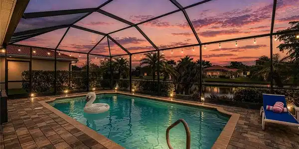 Image 2: Pool & Screened Lanai