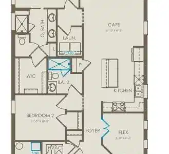 Image 3: Floor plan with structurals