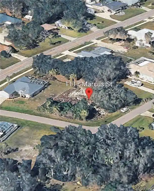 Image 1: Aerial map of property and surrounding area