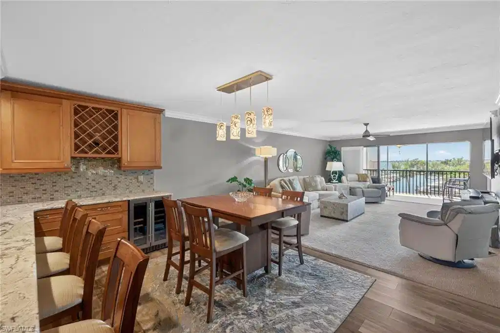 Image 1: Open layout providing Marina views!