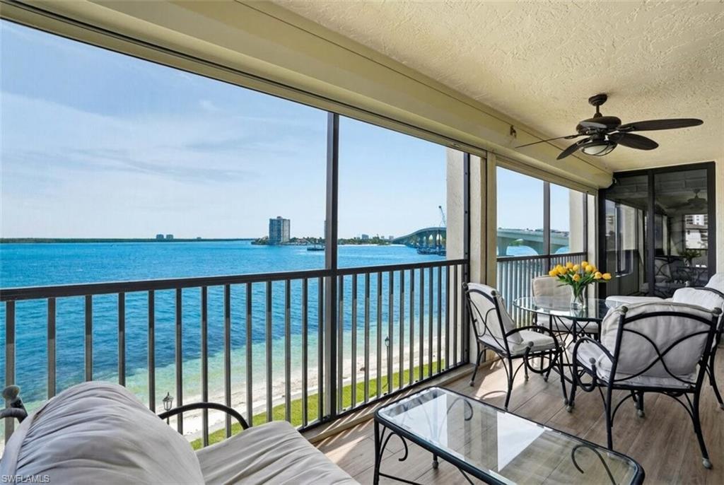 Image 2: You'll feel like your are floating on the Gulf while enjoying your screened-in Lanai - Virtually Edited Image