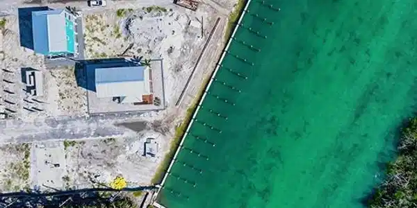 Image 3: Aerial  of property's location with a nearby