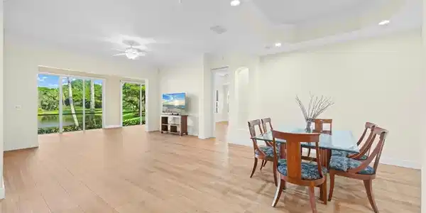 Image 4: Dining area to living room.