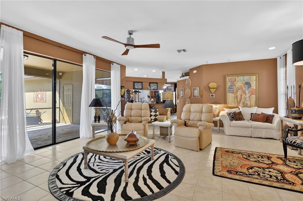 Image 4: Great room with tile floors