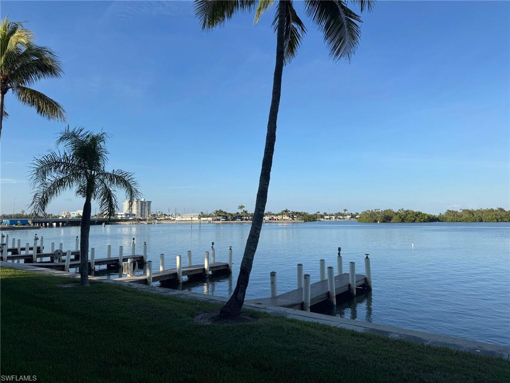 Image 1: Dock and view of bay from lanai