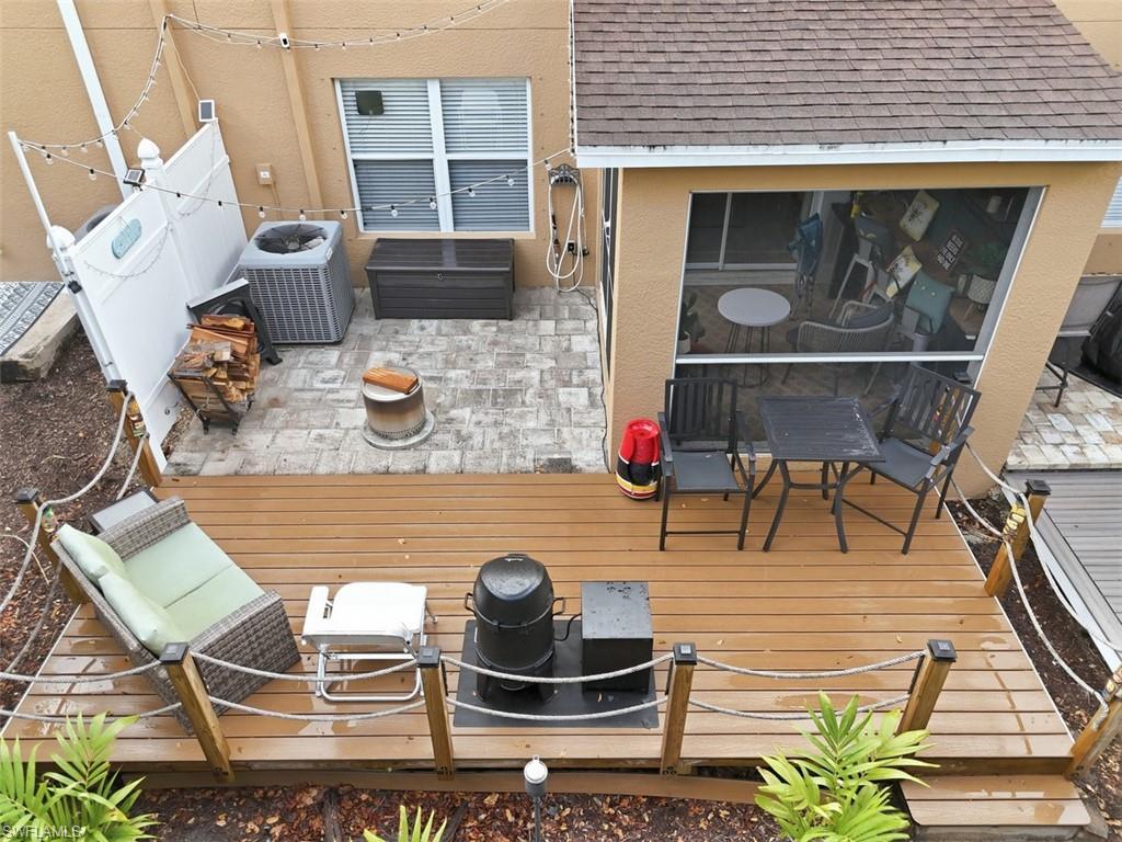 Image 3: View of wooden deck