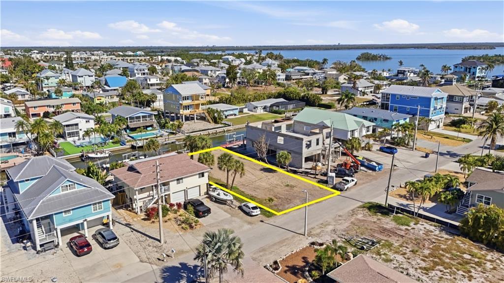 Image 3: Aerial perspective of suburban area - Virtually Edited Image