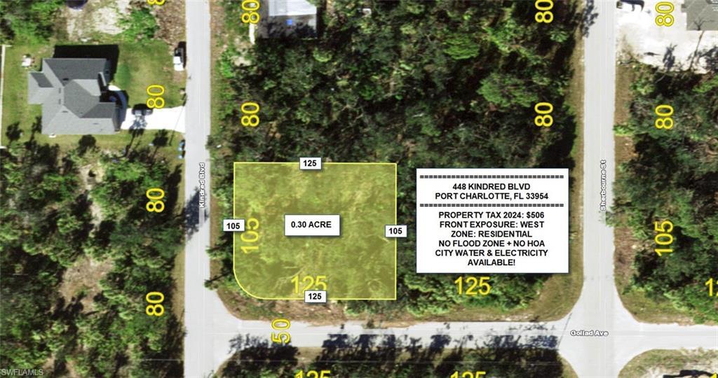 Image 1: Map / location with property parcel outlined