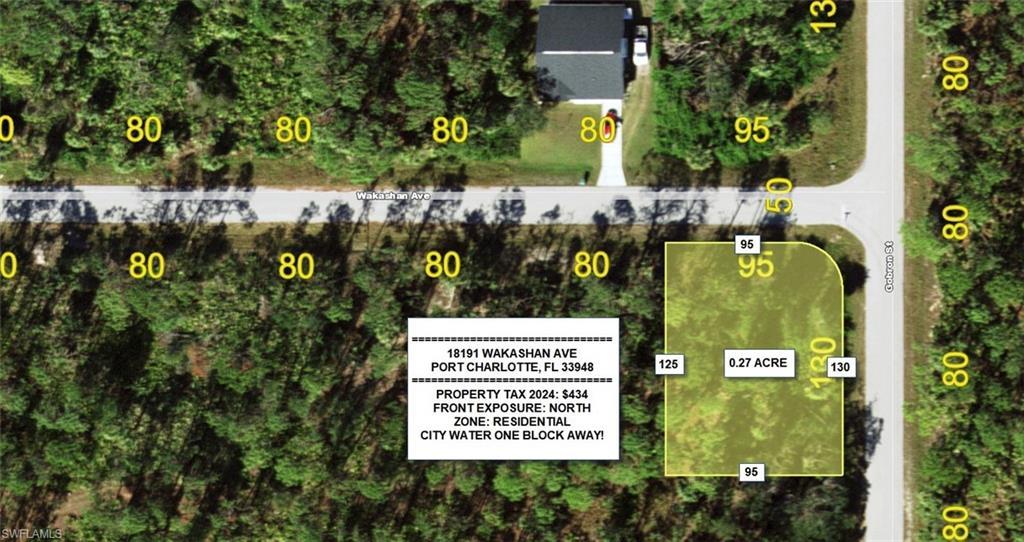 Image 1: Map / location with property parcel outlined