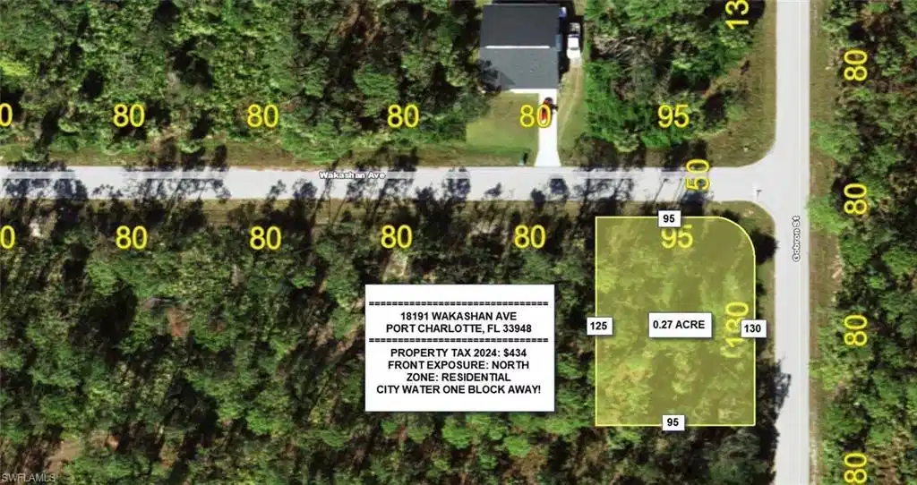 Image 1: Map / location with property parcel outlined