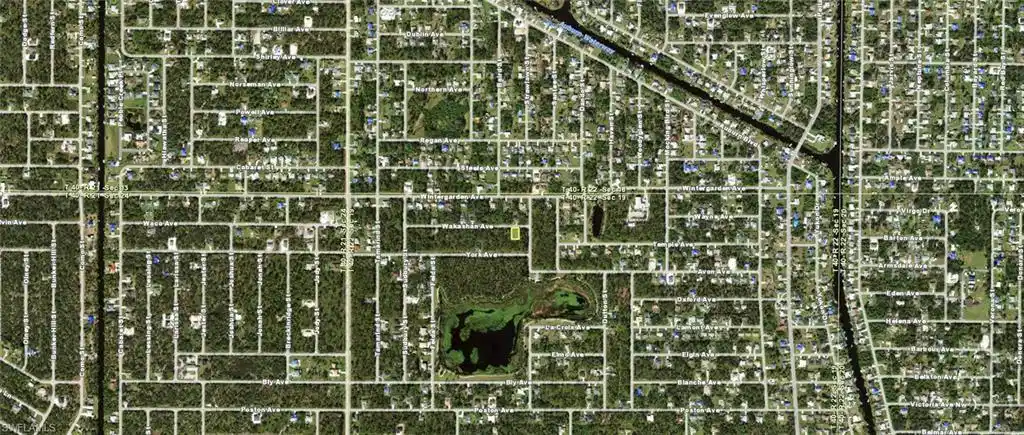 Image 1: Aerial view of property's location