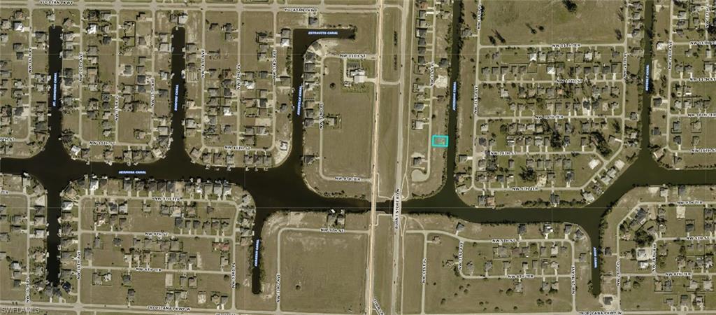 Image 2: Aerial map of property and surrounding area