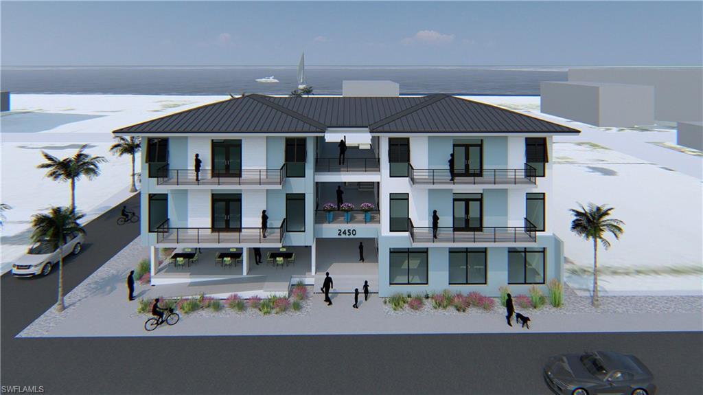 Image 1: This is a rendering. There is no structure on property.