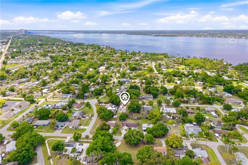 Image 3: Sweeping overhead view highlighting the neighborhood layout, street design, and surrounding area.