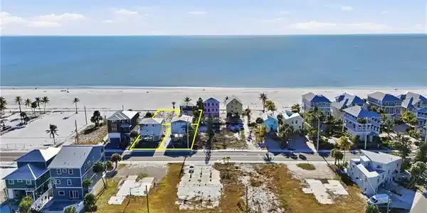 Image 3: Beachfront properties with direct access to the white sand beach and ocean
