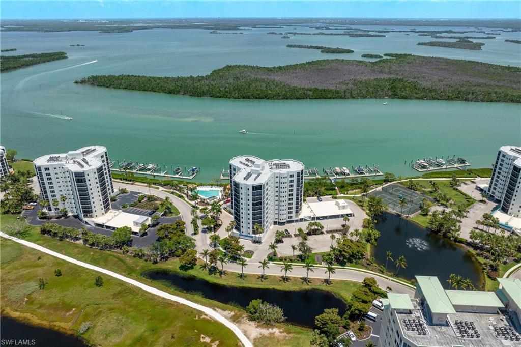 Image 2: Drone / aerial view with a water view
