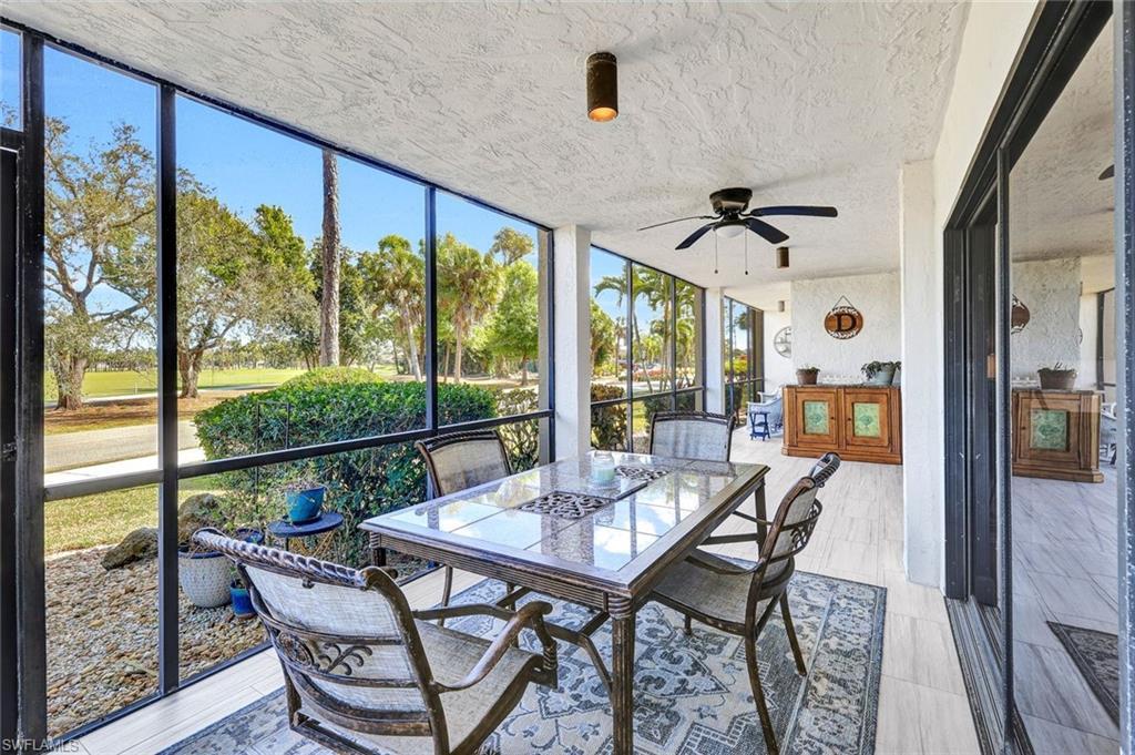 Image 3: Live the Dream! Long Screened Lanai, Watch the Golfers!
